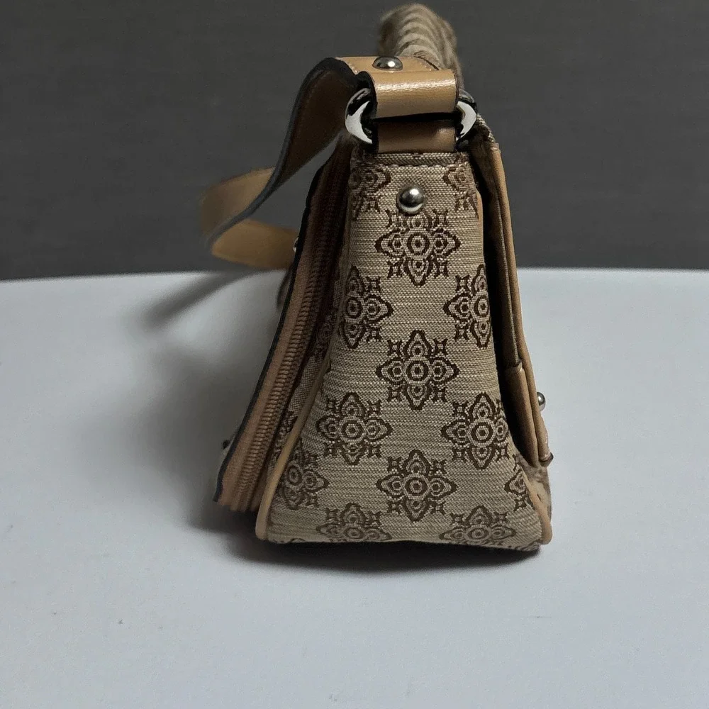 Vintage Liz & Co Baguette Brown Shoulder Bag Purse Small‎ Retro 90s y2k